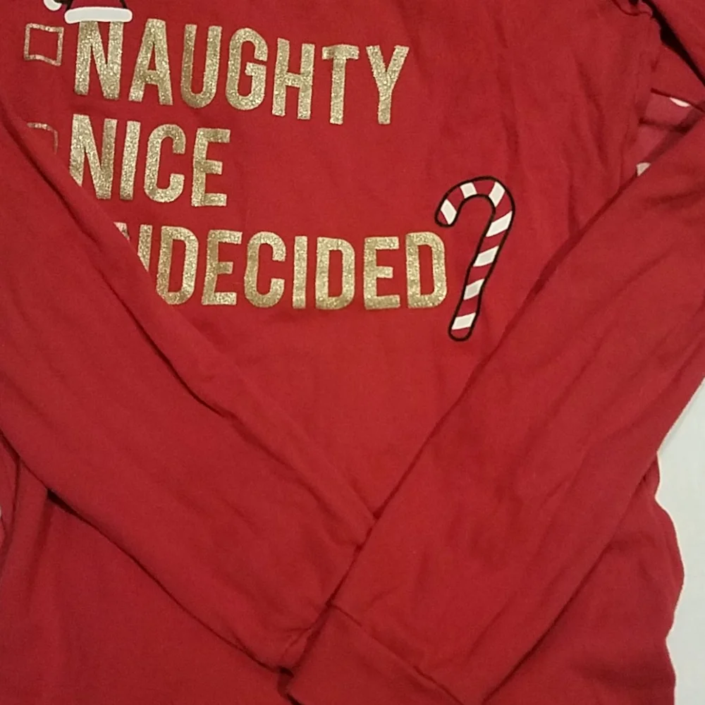 Children's Place Christmas 2‎ piece red pajama set
